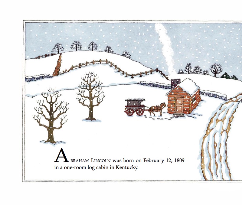 A Picture Book of Abraham Lincoln — page 1
