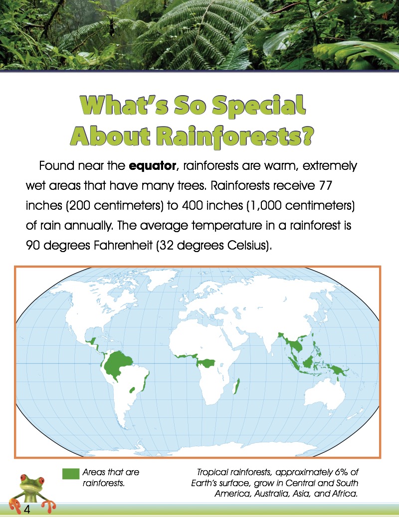 Rainforests — page 1