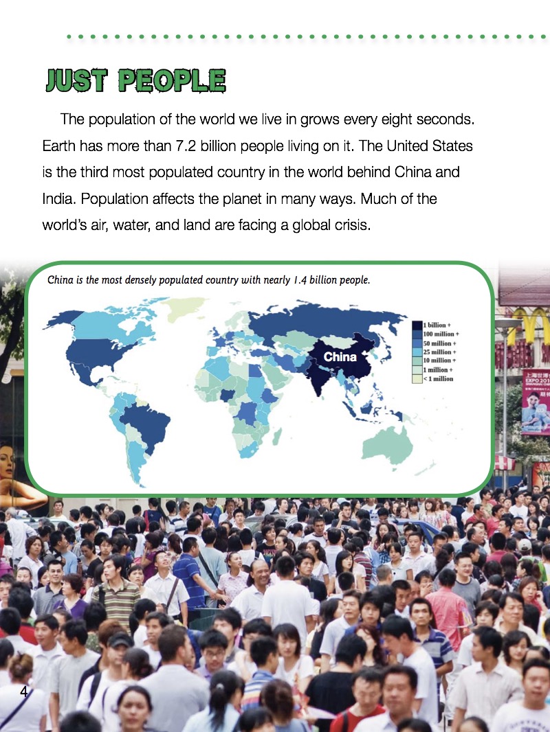 People and the Planet — page 1