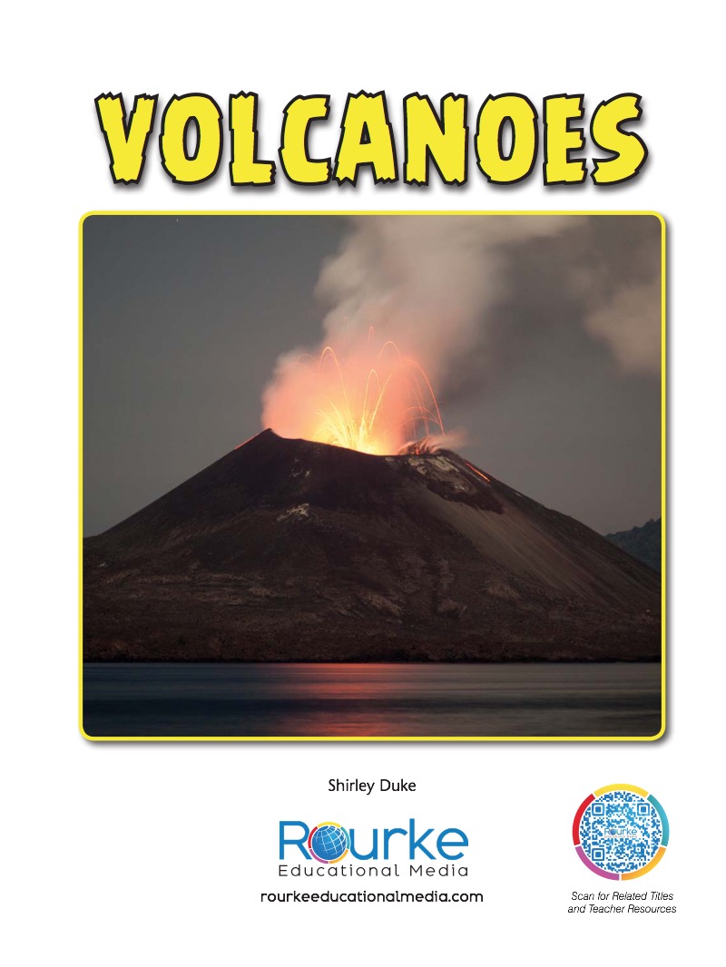 Volcanoes book cover