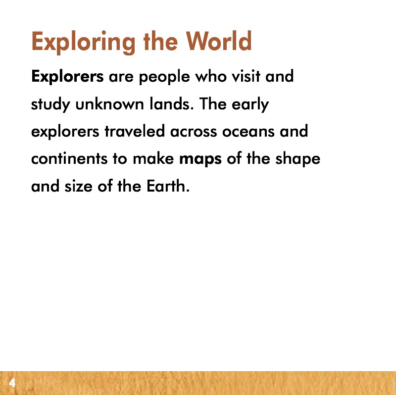Early Explorers — page 1