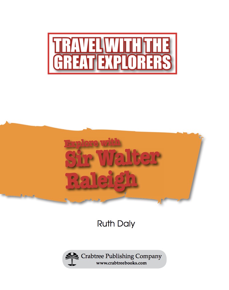 Explore with Sir Walter Raleigh book cover