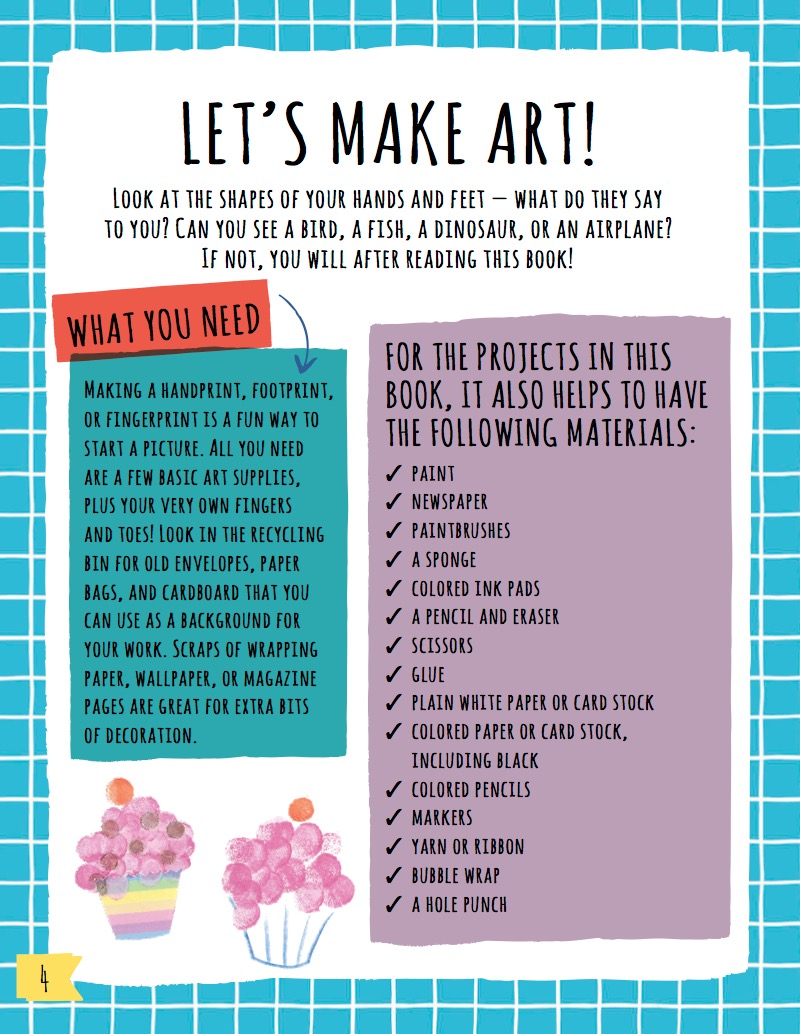 Art with Your Hands and Feet — page 1