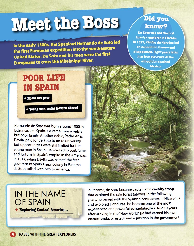 Explore with Hernando de Soto — page 1