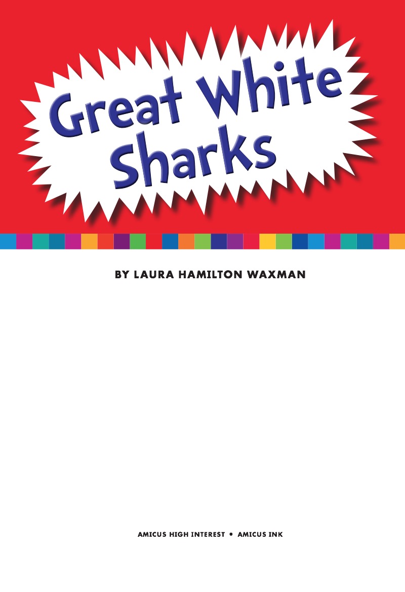 Great White Sharks book cover