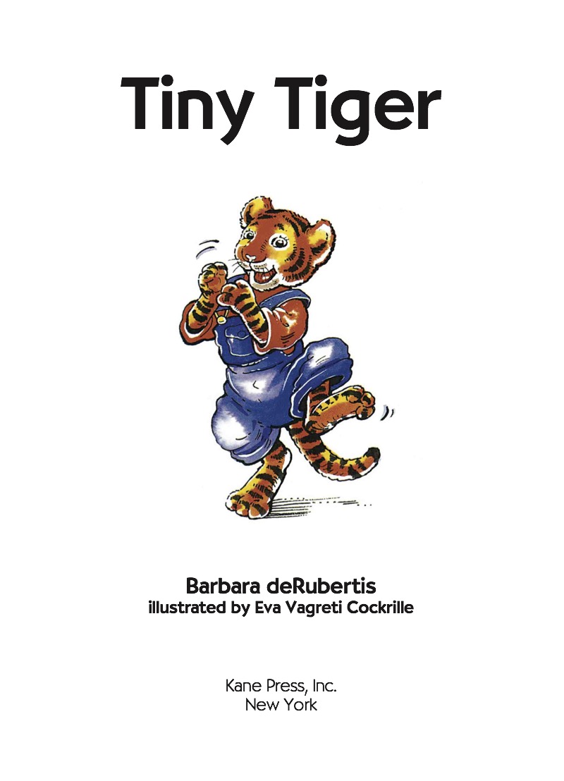 Tiny Tiger book cover