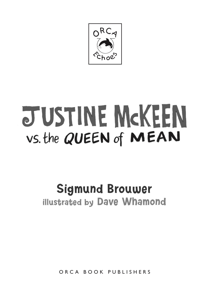Justine McKeen vs. the Queen of Mean book cover