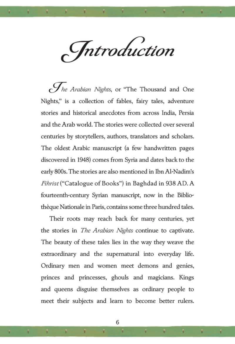The Arabian Nights — page 1