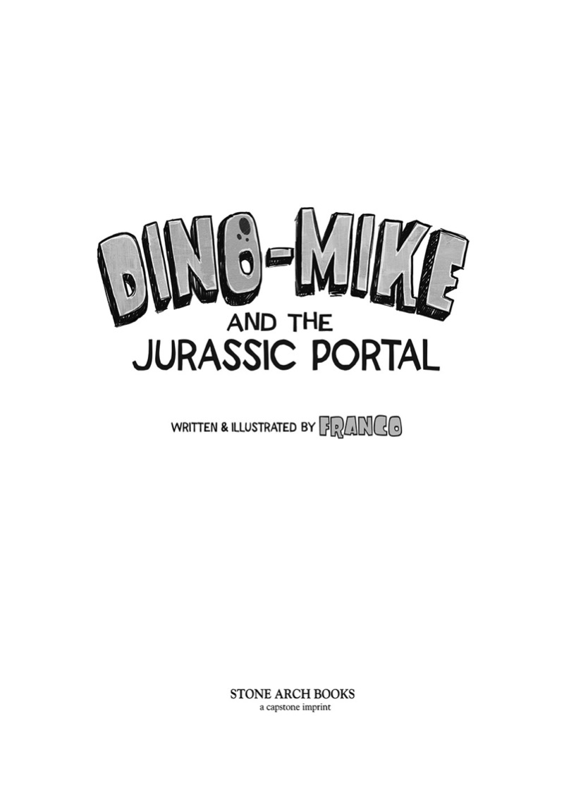 Dino-Mike and the Jurassic Portal book cover