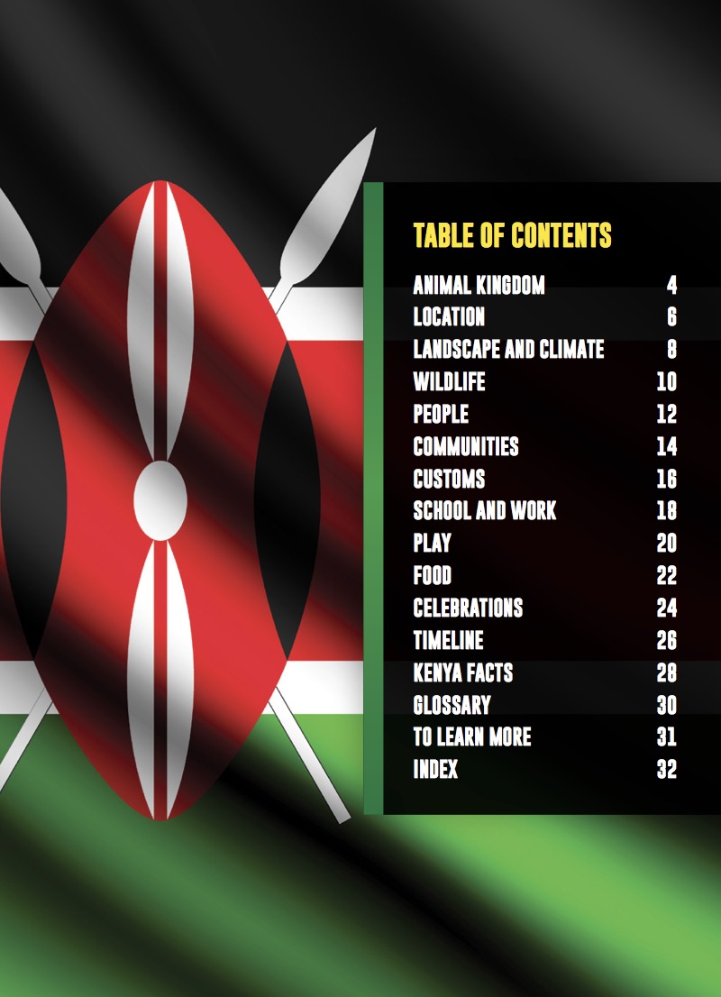 Kenya book cover