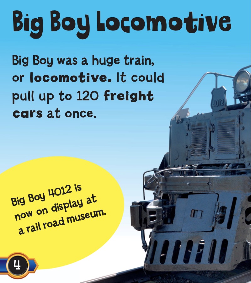 Big Machines Ride Rails! — page 1