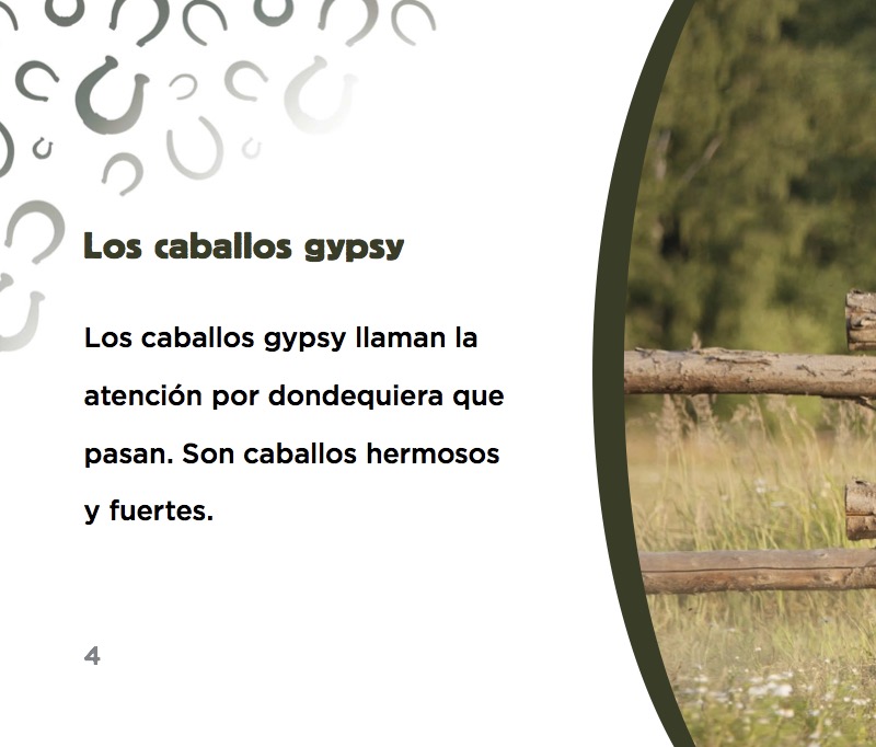 Caballo gypsy — page 1