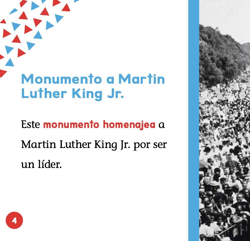 Monumento a Martin Lutehr King Jr. — page 1