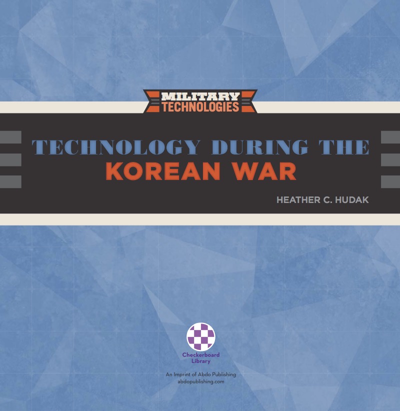 Technology During the Korean War book cover