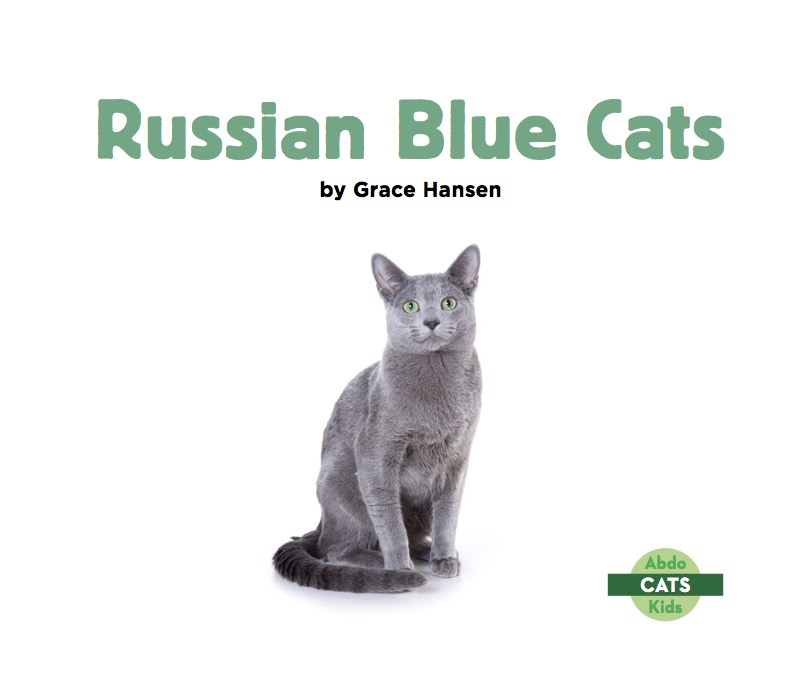 Russian Blue Cats book cover