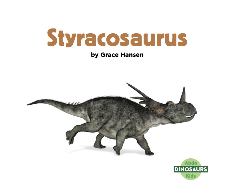 Styracosaurus book cover
