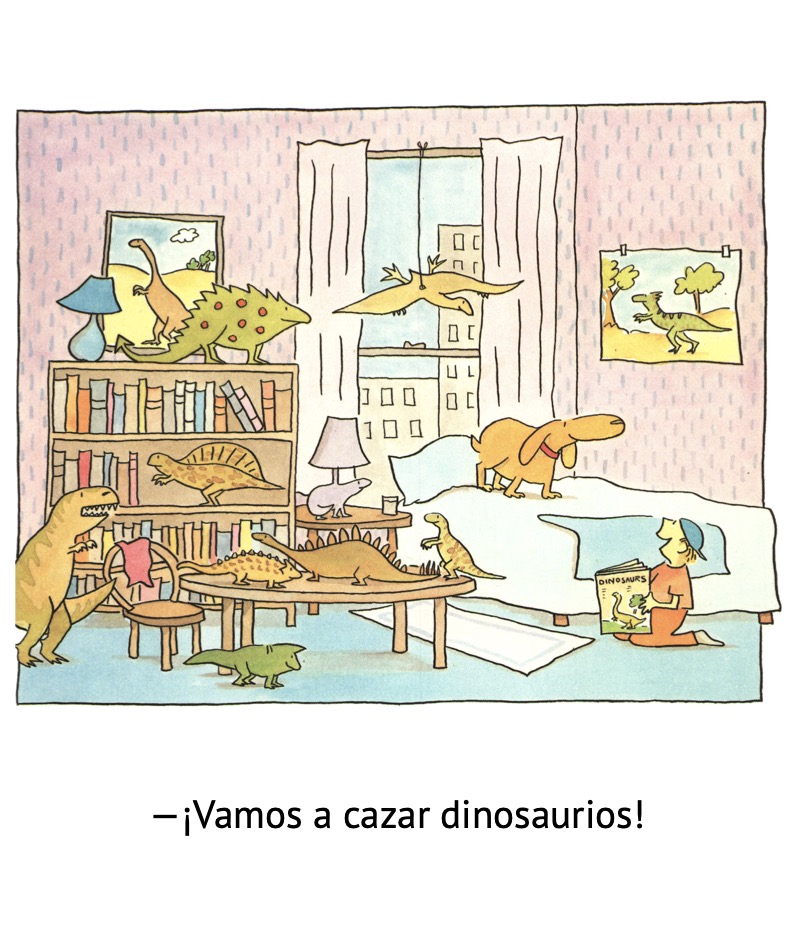 El Día de dinosaurios book cover