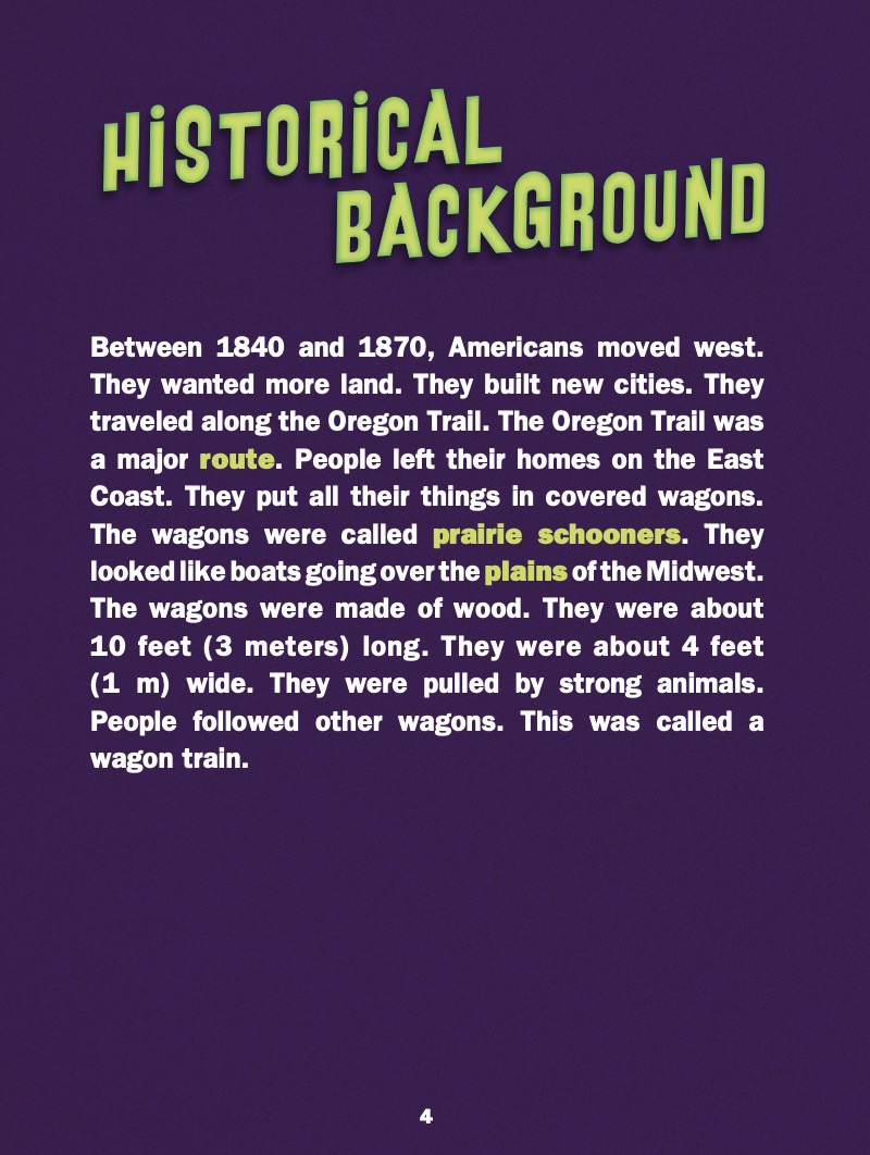 Heading West: Oregon Trail and Westward Expansion — page 1