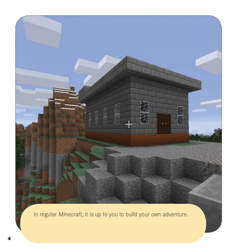 Playing Minecraft: Story Mode — page 1