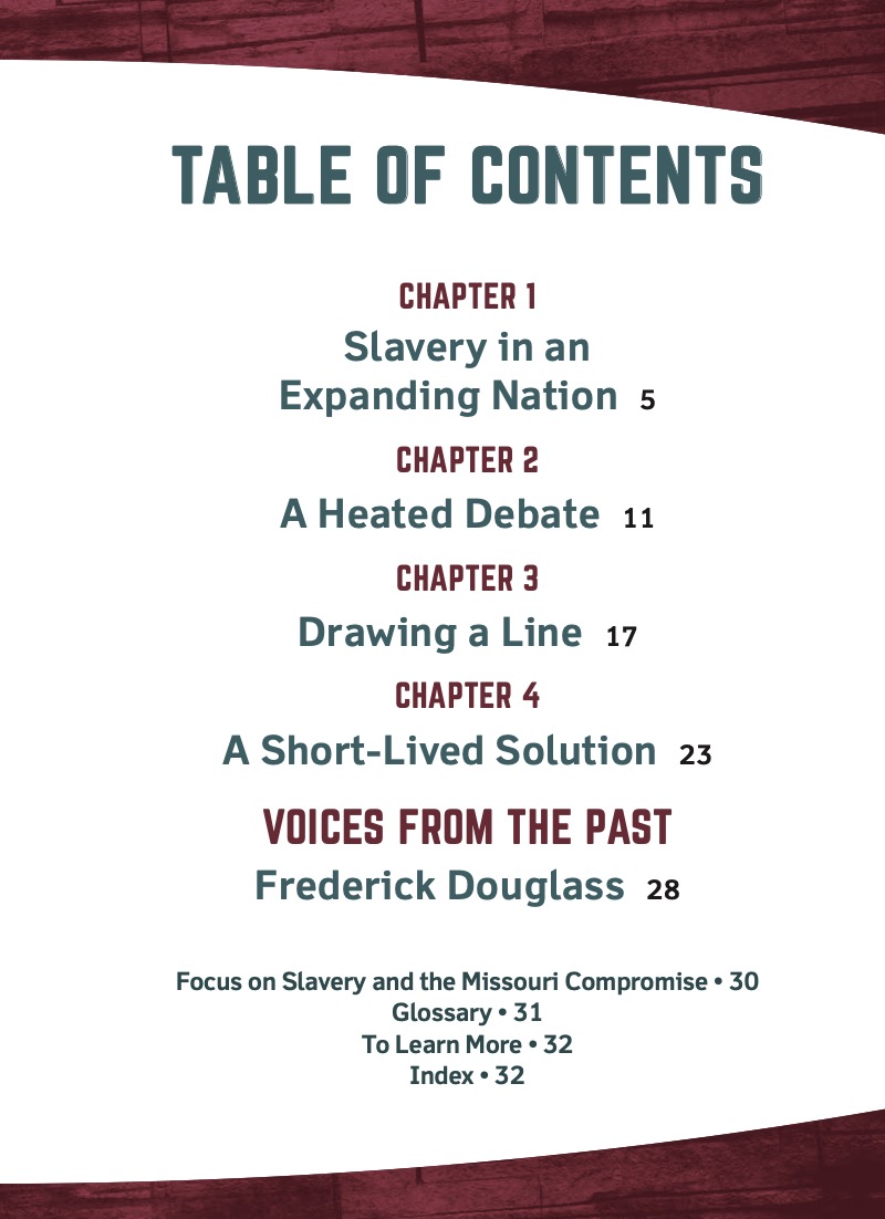 Slavery and the Missouri Compromise book cover