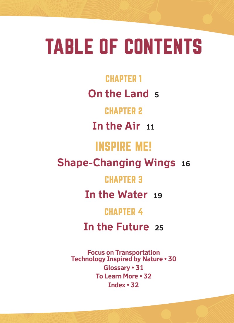 Transportation Technology Inspired by Nature book cover