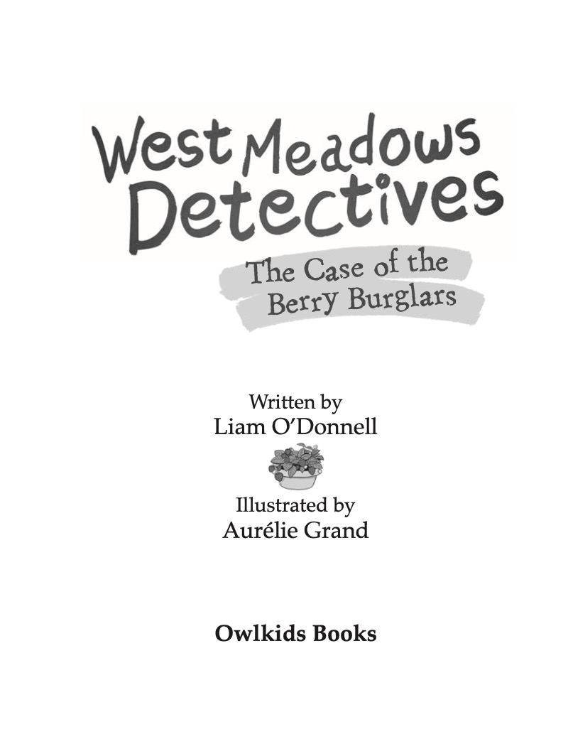 West Meadows Detectives: The Case of the Berry Burglars book cover