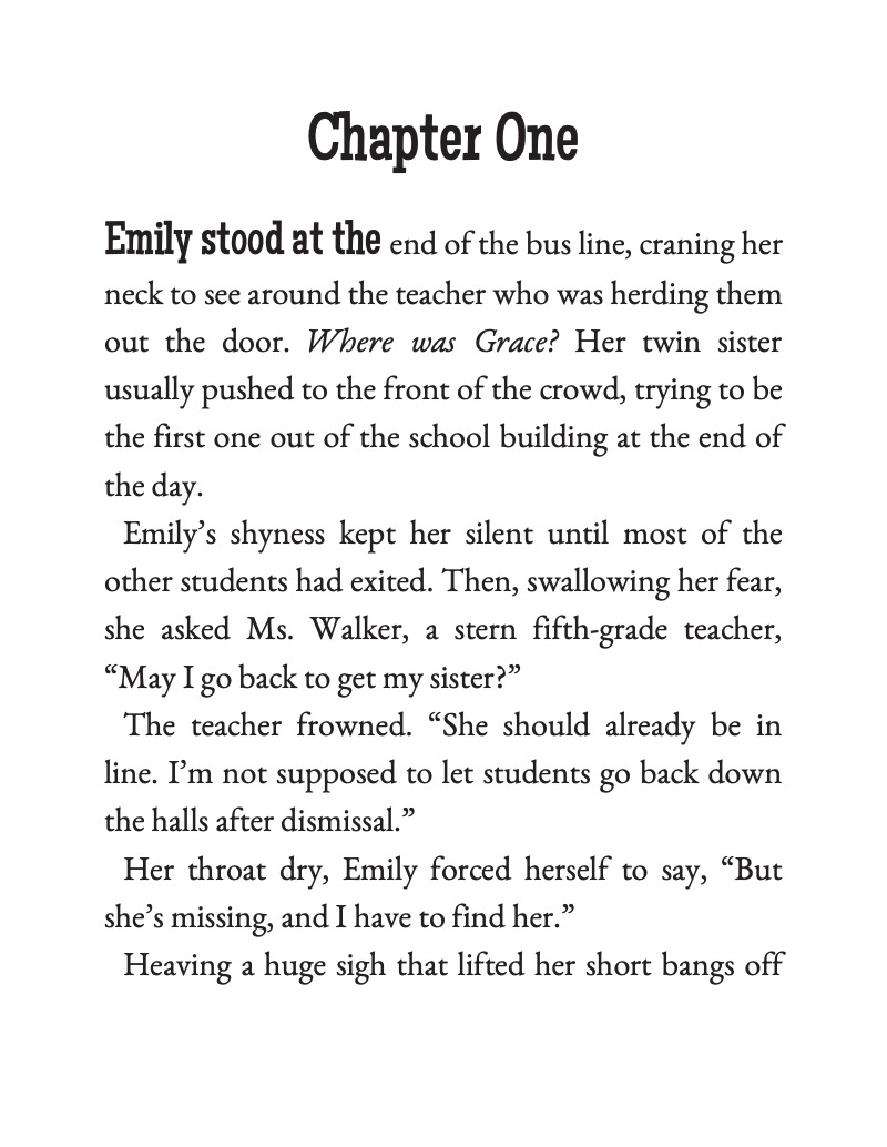 Buddy Blues: An Emily Story — page 1