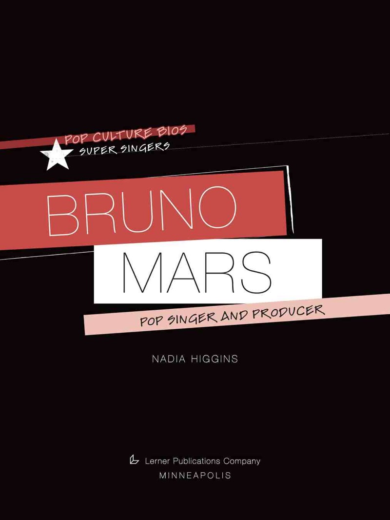 Bruno Mars: Pop Singer and Producer book cover