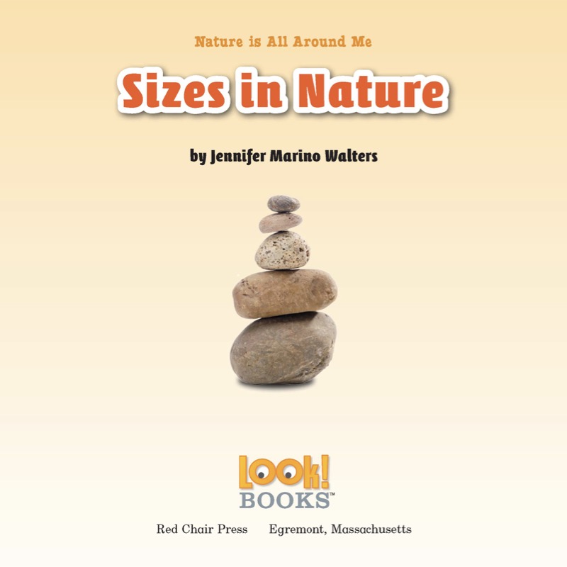 Sizes in Nature book cover