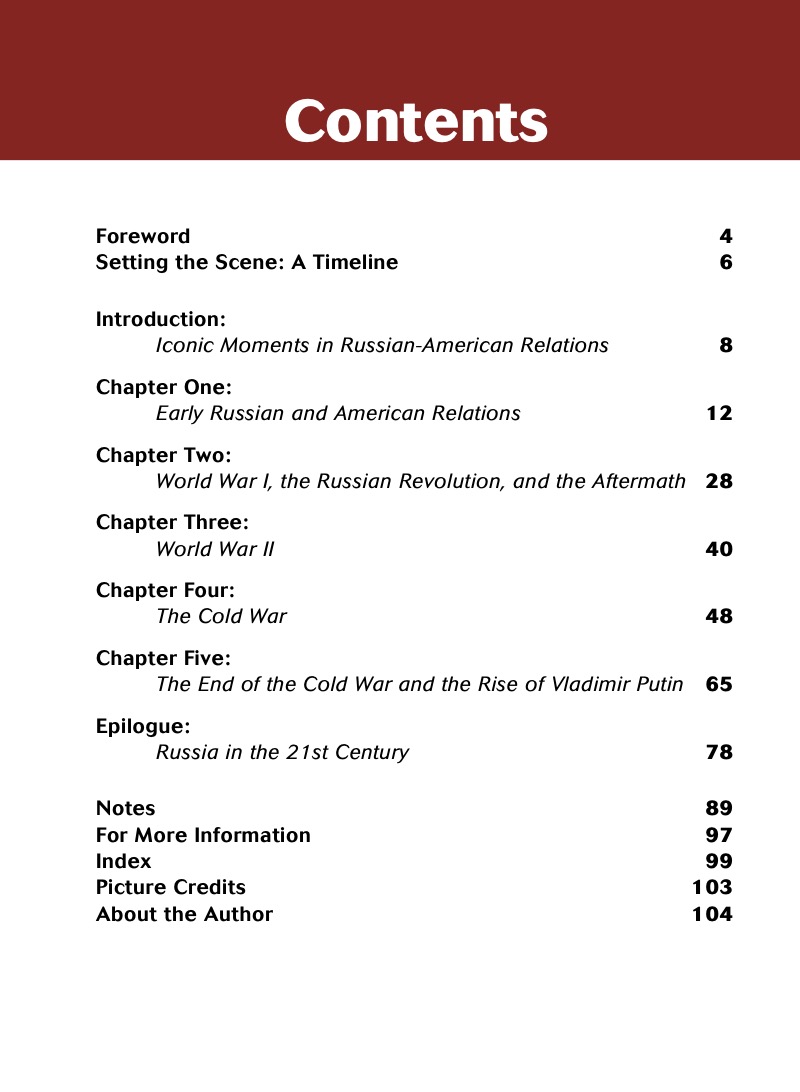 The United States and Russia: A Cold and Complex History book cover