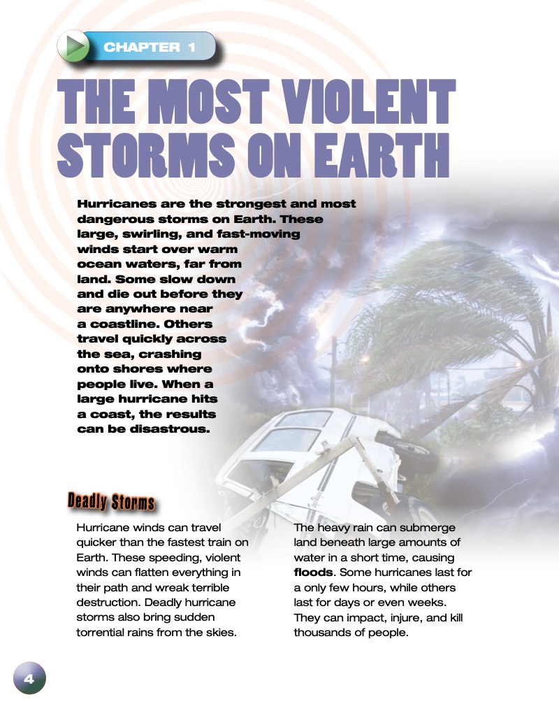 Hurricane Hits the Coast — page 1