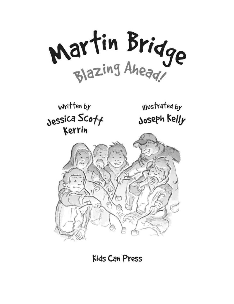 Martin Bridge: Blazing Ahead! book cover