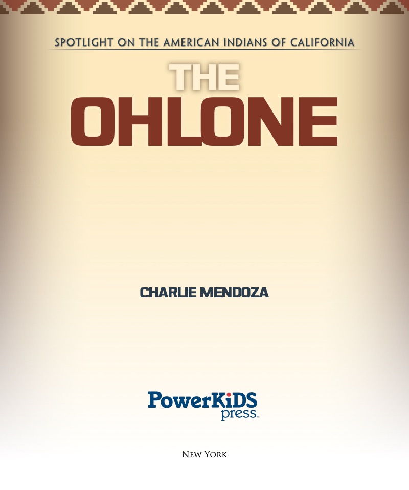 The Ohlone book cover