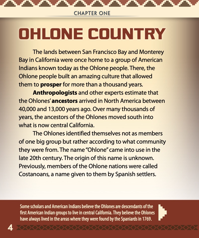 The Ohlone — page 1