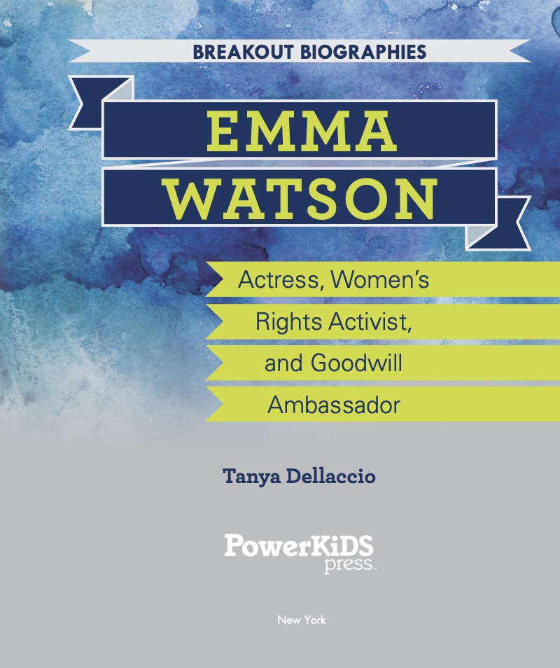 Emma Watson book cover