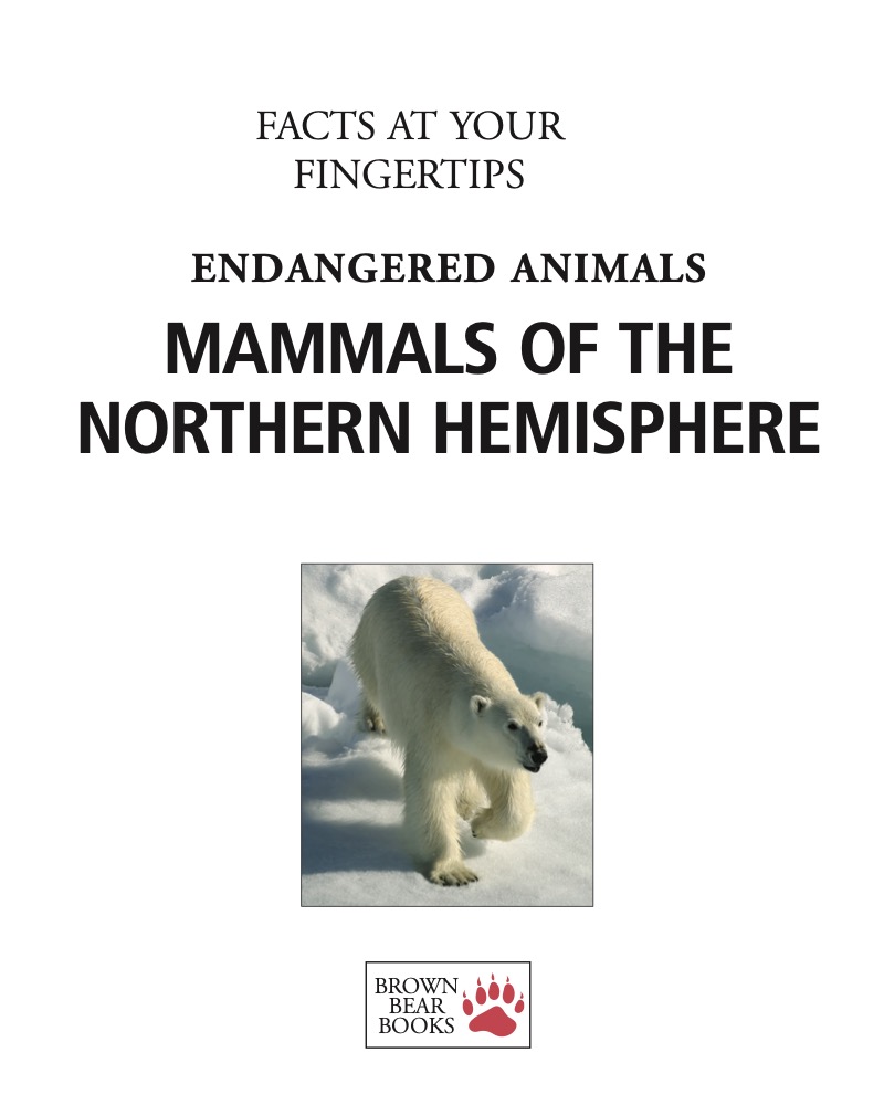 Mammals of the Northern Hemisphere book cover