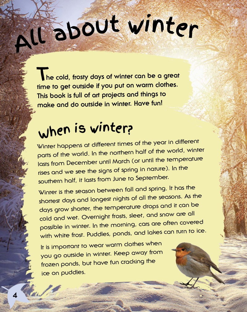 Art for Winter — page 1