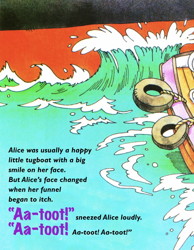 The Tugboat That Sneezed — page 1