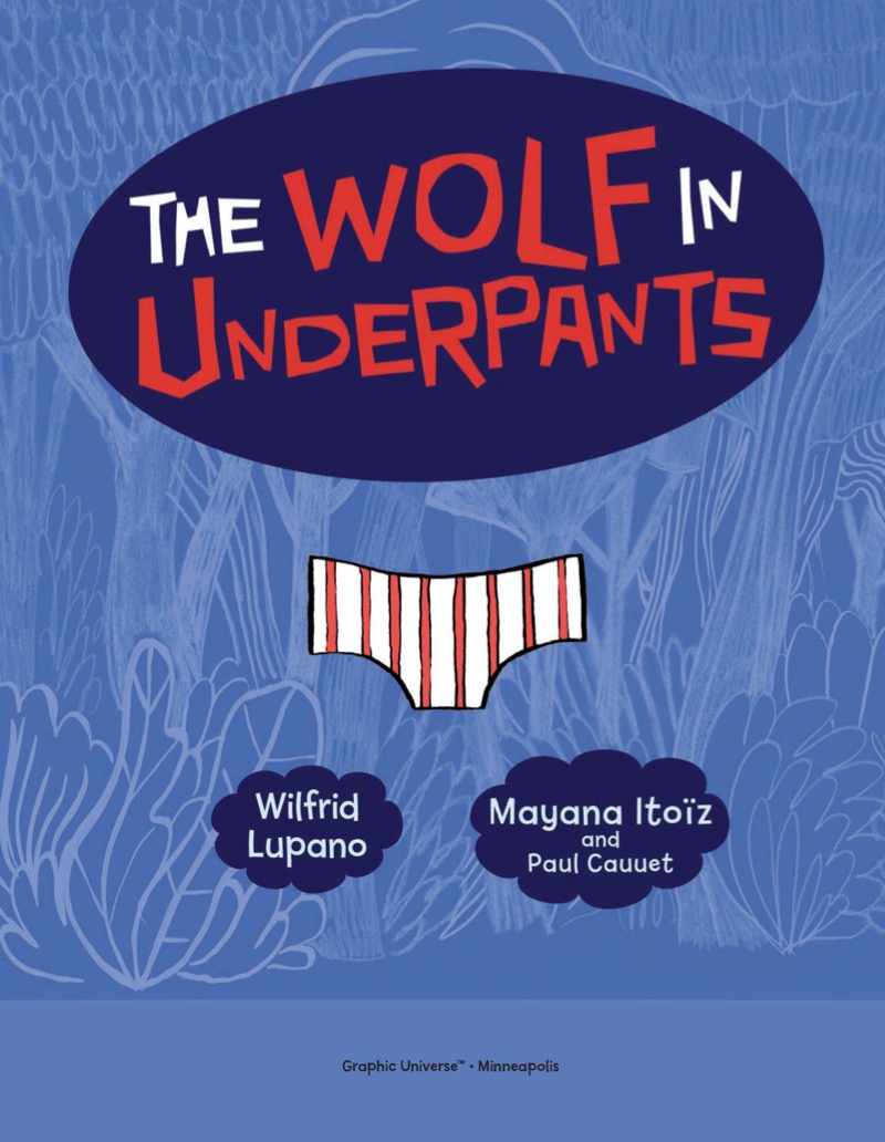 The Wolf in Underpants book cover