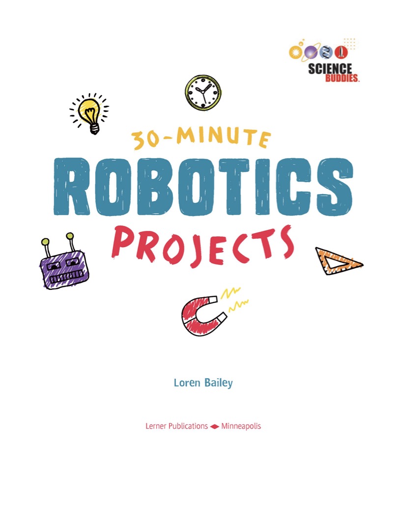 30-Minute Robotics Projects book cover