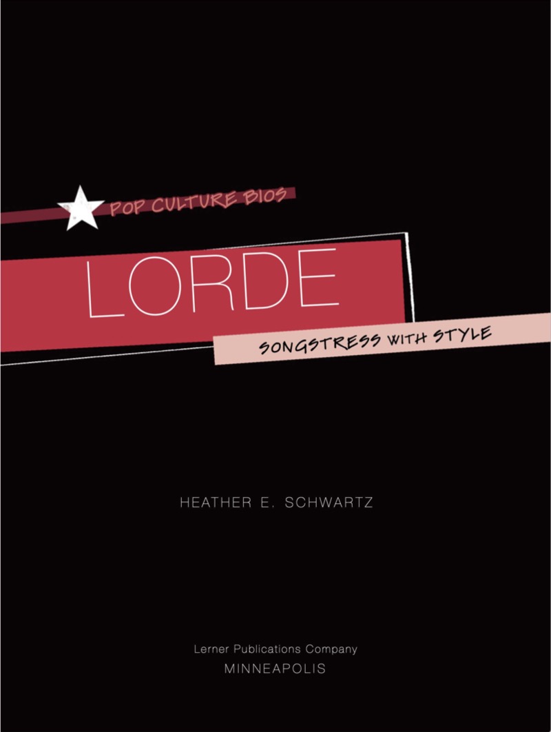Lorde: Songstress with Style book cover
