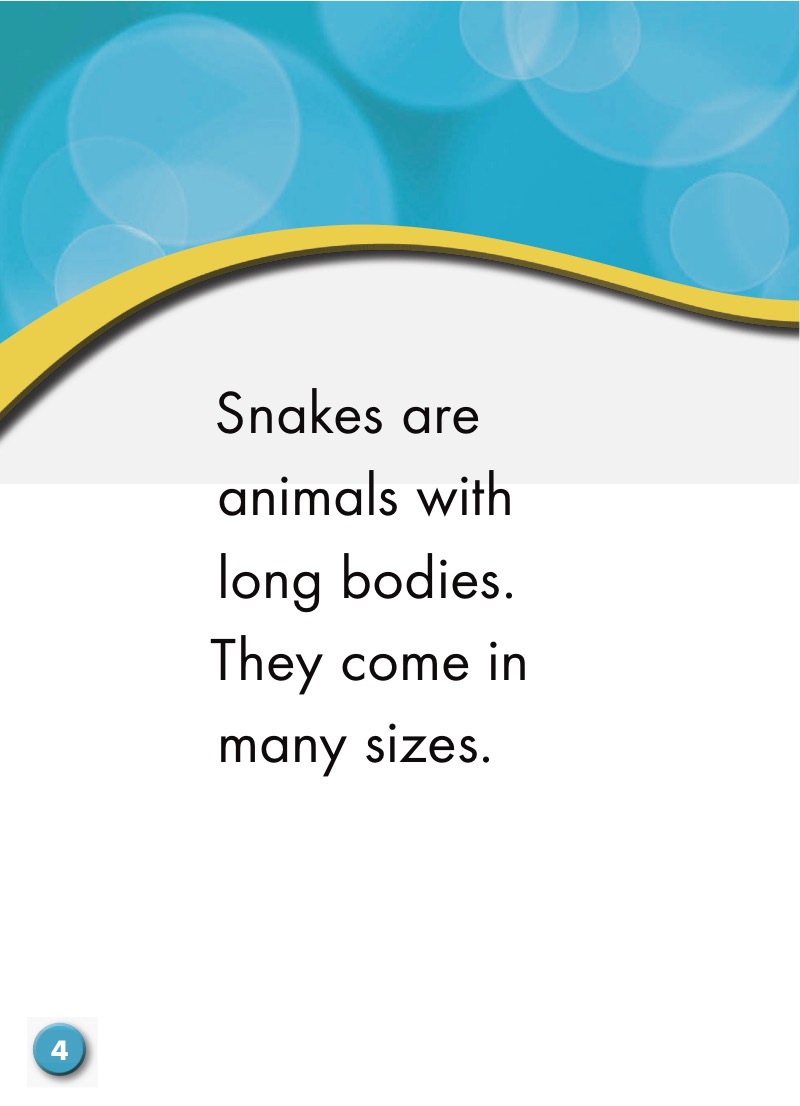 Snakes: Backyard Wildlife — page 1