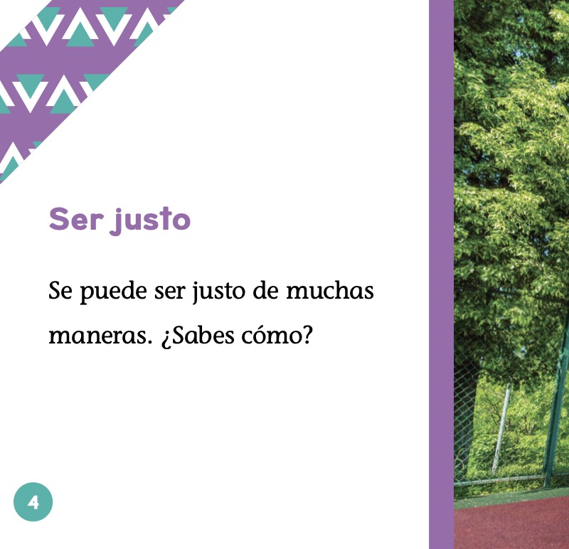 Ser justo — page 1