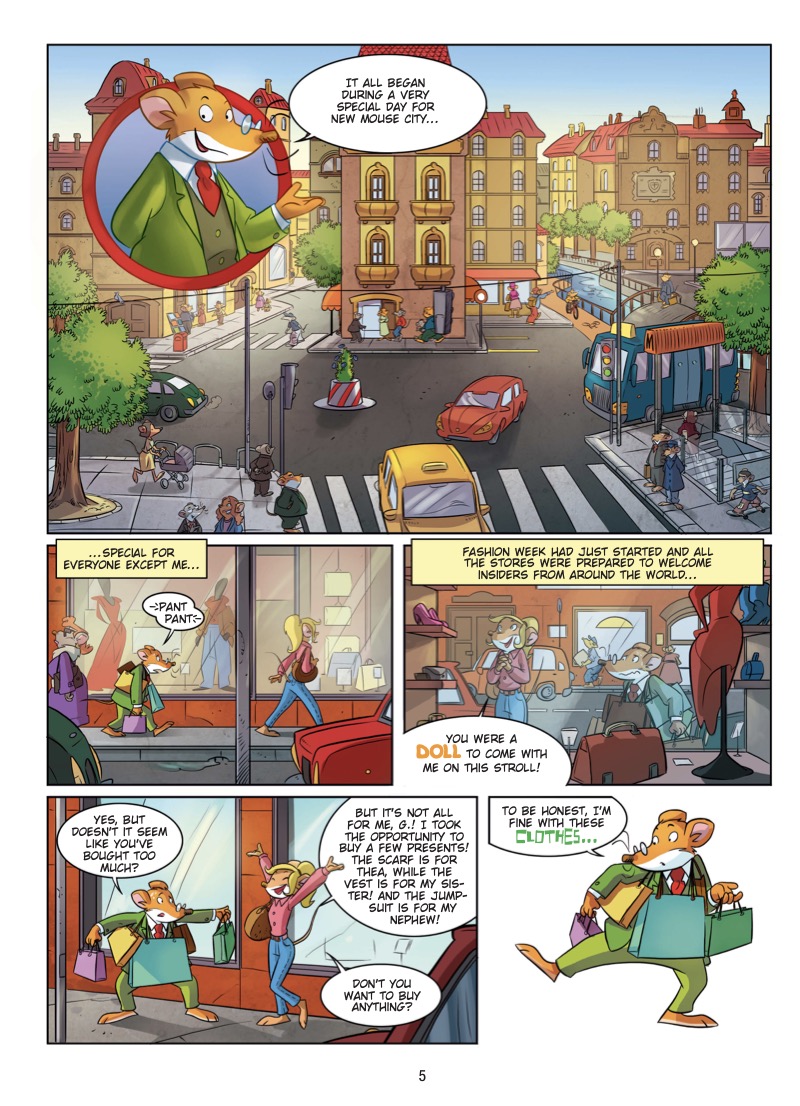 Geronimo Stilton Graphic Novel #11: We'll Always Have Paris — page 1