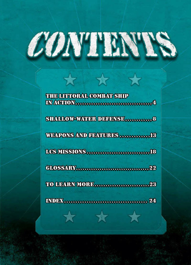 Littoral Combat Ships book cover