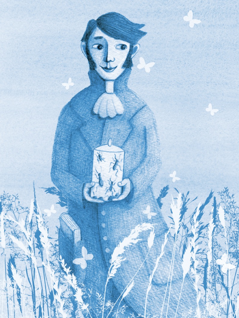 The Bluest of Blues: Anna Atkins and the First Book of Photographs — page 1