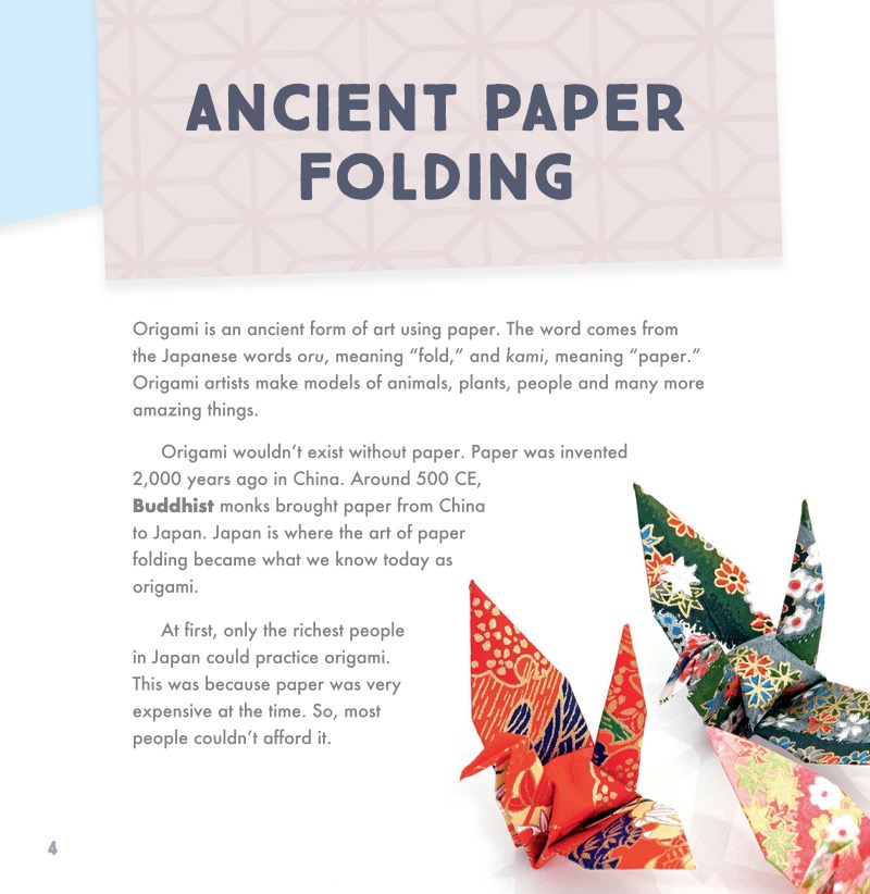 Origami: Classic Paper Folding — page 1