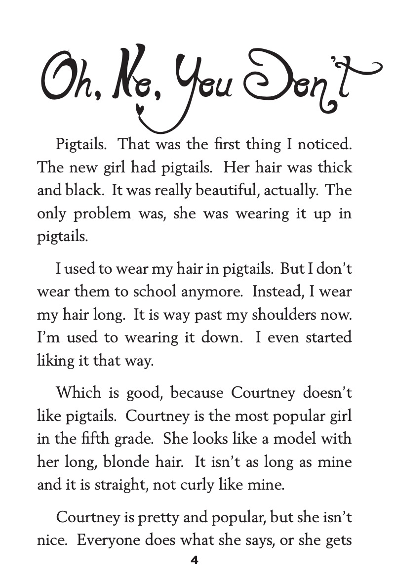 New Girl: An Up2U Character Education Adventure — page 1