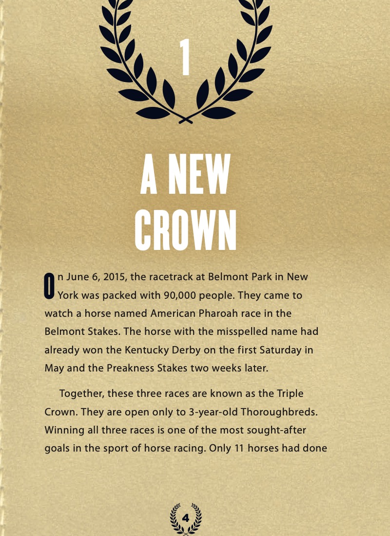 Intro to Horse Racing — page 1