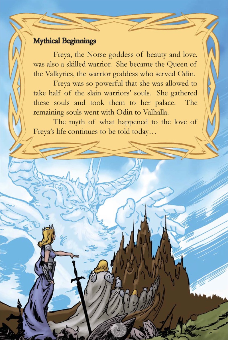 Short Tales Norse Myths: Freya — page 1